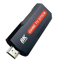 Портативна ігрова приставка Game TV Stick 5G, мініконсоль консоль hdmi з бездротовими джойстиками для тв - мініатюра 5