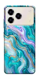 TPU чехол Demsky Mermaid marble для ZTE Blade A76