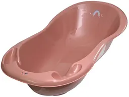 Ванна дитяча Tega Baby зі зливом Lux Meteo 102 см pink