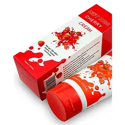 Лубрикант на водній основі Love Kiss Cherry Cream Полуниця 200 мл - мініатюра 3