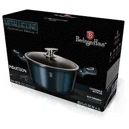 Каструля Berlinger Haus Aquamarine Metallic Line 4,1 л (BH-1879) - мініатюра 2