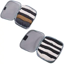 Дорожня сумка Thule Packing Cube Family Set - TPCS-205 Pond Gray/White (7248719) - мініатюра 2