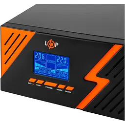 Джерело безперебійного живлення [ДБЖ] LogicPower LPM-PSW-1500VA 12V + АКБ LPM-MG 12V - 200 Ah [29716] [110194] - мініатюра 8