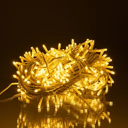 Гірлянда Нитка вулична GarlandoPro 30 м 300 LED білий дріт Жовтий CF300L30MWY