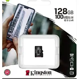 Карта памяти Kingston MicroSDXC (SDCS2/128GBSP) 128GB Class 10