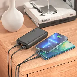 Повербанк Hoco J101A Astute 22.5W 20000 mAh Black - мініатюра 8