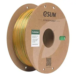 Пластик для 3D-принтера eSUN ePLA-Silk Mystic 1.75 мм 1kg GoldGreenBlack (EPLA-SILKMYSTIC-P175JGB1) - мініатюра 1