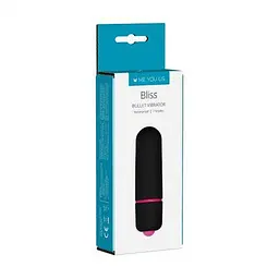 Міні-вібратор Me You Us Bliss 7 Mode Mini Bullet, 6 см (чорний) - мініатюра 2