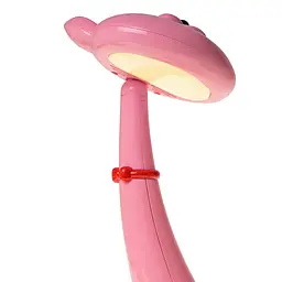 Настільна лампа Brille лед дитяча маленька для школяра TP-052 6W LED Pink / WH - мініатюра 3
