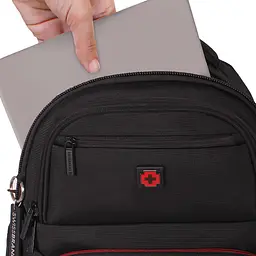 Рюкзак міський Swissbrand Georgia 3.0 29 Black (SWB_BE19GEO001U), Чорний - мініатюра 5