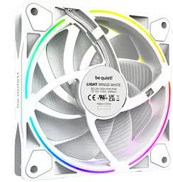 Вентилятор be quiet! Light Wings 120mm PWM High-Speed 3-Pack White (BL101) - мініатюра 2