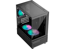 Корпус 1stPlayer Mi2-A-BK-2F7R-1F7 Black - мініатюра 2