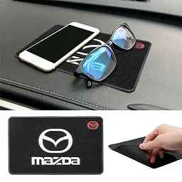 Антиковзний килимок торпеди з логотипом Mazda - мініатюра 2
