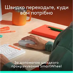 Комплект (Клавіатура та Миша) Logitech Pop Icon Combo (920-013141) Off-White - мініатюра 5