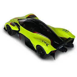 Автомодель - Aston Martin Valkyrie жовтий 1:18 (250937AMVKLG) - мініатюра 10