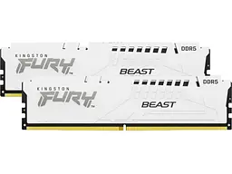 Модуль пам'яті Kingston FURY 32 GB (2x16GB) DDR5 6400 MHz Beast EXPO White (KF564C32BWEK2-32)