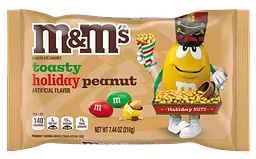 Драже M&M's Toasty Holiday Peanut Chocolate Candy 210 г
