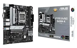 Материнська плата ASUS PRIME B650M-K (PRIME B650M-K) (Socket AM5, AMD B650, Micro-ATX) - мініатюра 4
