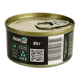 Вологий корм для котів AnimAll, тунець з креветками, 85 г - мініатюра 4