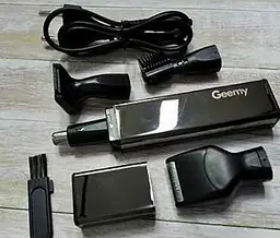 Тример для стрижки волосся носа вух брів Gemei GM 3116 4 в 1 машинка для видалення волосся на обличчі - мініатюра 5