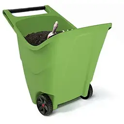 Тачка садова Prosperplast Load & Go II 85 л оливкова (IWO85-370U) - мініатюра 2