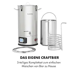Пивоварня побутова Klarstein Maischfest 35 л 1500/3000W (10033340) - мініатюра 7