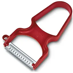 Овочечистка Victorinox Rapid лезо для соломки Черв. (109x65x13мм) - мініатюра 2