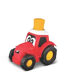 Трактор іграшковий Bb Junior Press & Go червоний (16-89026RD)