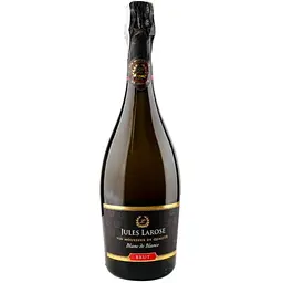 Вино ігристе Jules Larose Blanc de Blancs Brut біле брют 11% 0.75 л (687239)