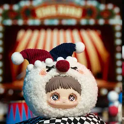 Колекційна м'яка іграшка з кільцем Шалений цирк Pop Top HC029 Hi TOY "серії MayMei" - мініатюра 10