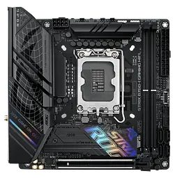 Материнська плата Asus B760-I ROG Strix Gaming Wi-Fi LGA 1700 (ROG STRIX B760-I GAMING WIFI) - мініатюра 2