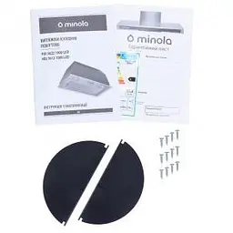 Вбудована витяжка Minola HBI 5622 BLF 1000 LED - мініатюра 3