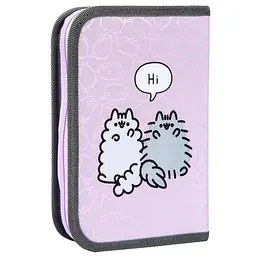 Пенал шкільний Yes одинарний з двома клапанами Pusheen Delicacy HP-04 - мініатюра 3