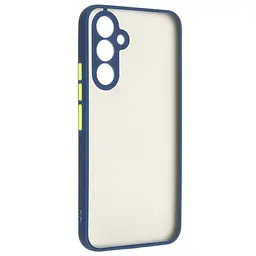 Чехол-накладка для Samsung Galaxy A54 5G (A546), Frosted Matte, синий, противоударный чехол с защитой всего корпуса, термополиуретан TPU + поликарбонат PC, ArmorStandart (ARM66719)