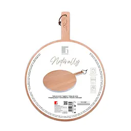 Дошка для нарізання Bergner Naturally 38х28 см (BG-39973-WH) 38 см - мініатюра 3