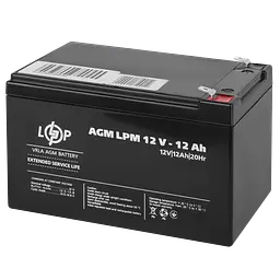 Акумулятор AGM LPM 12V - 12 Ah - мініатюра 4