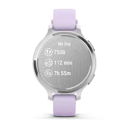 Смарт-годинник Garmin Lily 2 Active, Silver/Jasmine Purple, Silicone, (010-02891-01) - мініатюра 9