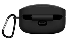 Чохол-накладка DK Silicone Candy Friendly з карабіном для Sony WF-1000XM4 (black) - мініатюра 4