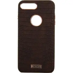 Чохол-накладка Remax Maso Series for iPhone 7 Plus Brown - мініатюра 3