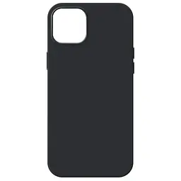 Силиконовый чехол для Apple iPhone 14 Plus, ICON2 Case, черный, противоударный, панель, защита всего корпуса, матовая поверхность Soft Touch, выступает над дисплеем, совместим с защитными стеклами и пленками, с микрофиброй, ArmorStandart (ARM63609)