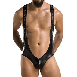 Чоловічий боді Passion 027 Body Bruno black L/XL