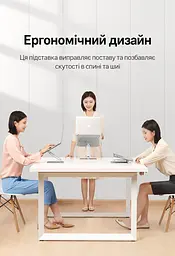Складная подставка для ноутбука UGREEN LP339 13–17,3″ нагрузка до 5 кг с плавной регулировкой высоты и наклона также для планшета или проектора с отверстиями для отвода тепла с противоскользящими силиконовыми накладками из алюминиевого сплава серебристая (40291) - миниатюра 12