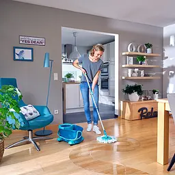 Набір для прибирання Leifheit Clean Twist Disc Mop Ergo Mobile Відро зі шваброю (52102) - мініатюра 7