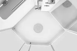 Гідромасажний бокс Am Pm Gem 90x90 W90C-018-090WTA - мініатюра 4
