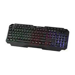 Клавіатура Xtrike ME KB-306 LED USB UA Black (KB-306UA) - мініатюра 4