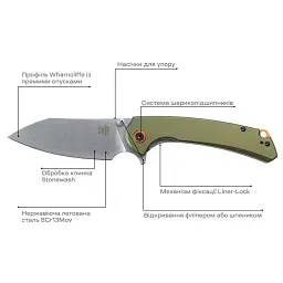 Ніж Skif Jock SW Olive Green - мініатюра 6