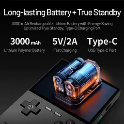 Приставка ігрова консоль TRIMUI Brick 64 GB Black (~5000 ігор) - мініатюра 7
