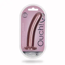 Фалоімітатор Ouch! Smooth G-Spot Dildo 7'' 17.7 см (рожевий) - мініатюра 13