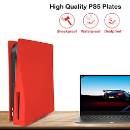 Панель корпуси для консолей Sony PlayStation 5 Red - мініатюра 2