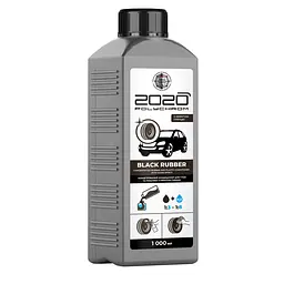 Концентрований кондиціонер Polychrom 2020 Black Rubber для гуми та пластику з ефектом глянцю 1 л